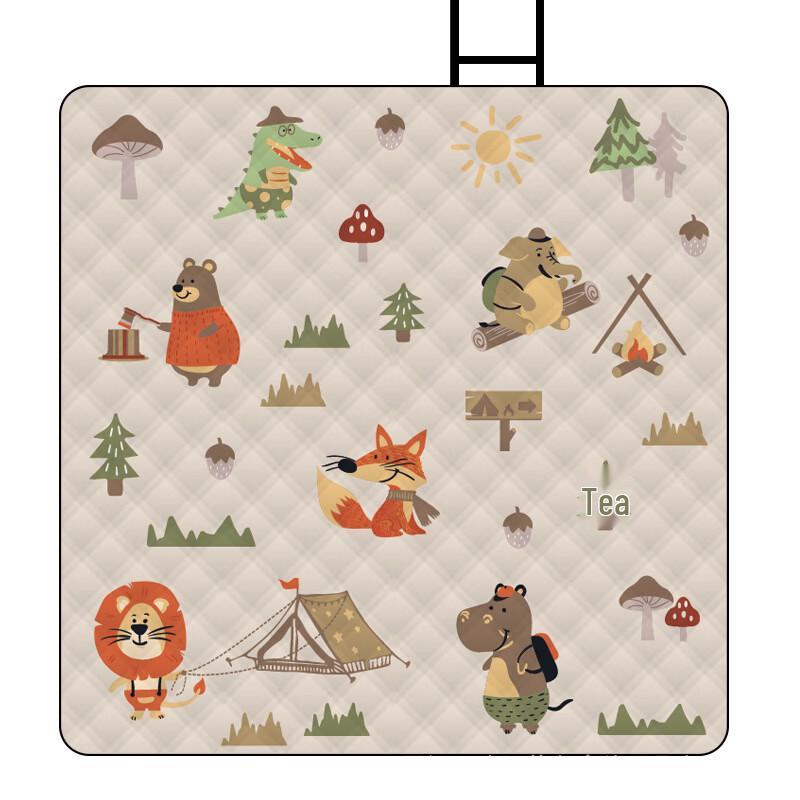 OEING Animal Print Outdoor Picnic Mat