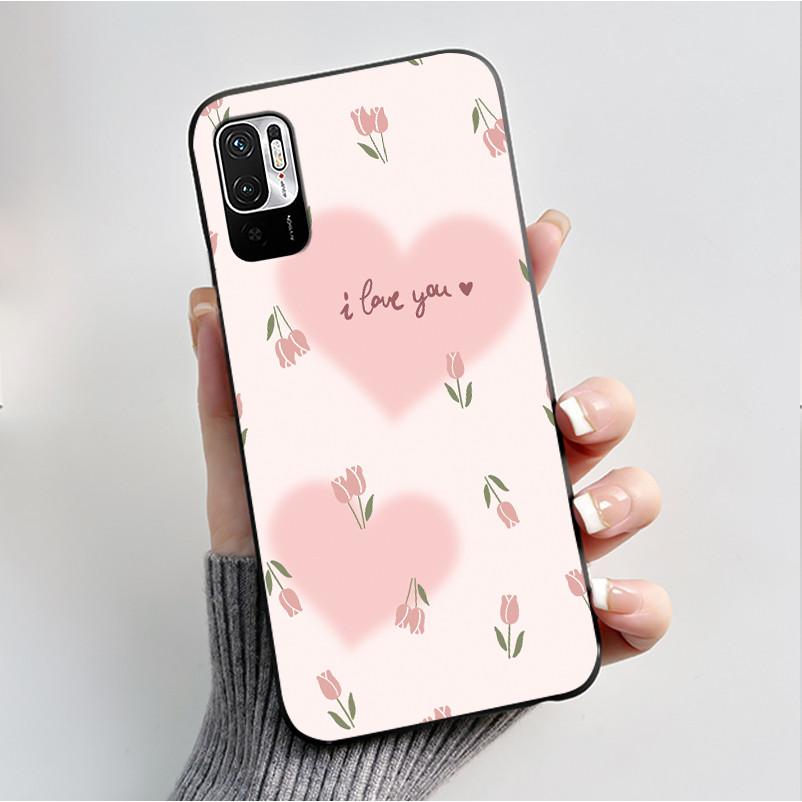 Luxury Fashion Butterfly Flower Case For Redmi Note 10 10T JE Phone Case For Xiaomi Redmi Note10T JE Soft Silicone Cover Casing