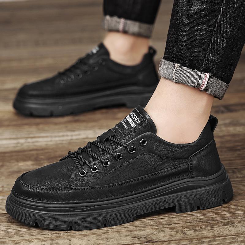 Нескользящие деловые кроссовки ручной работы — фото 3