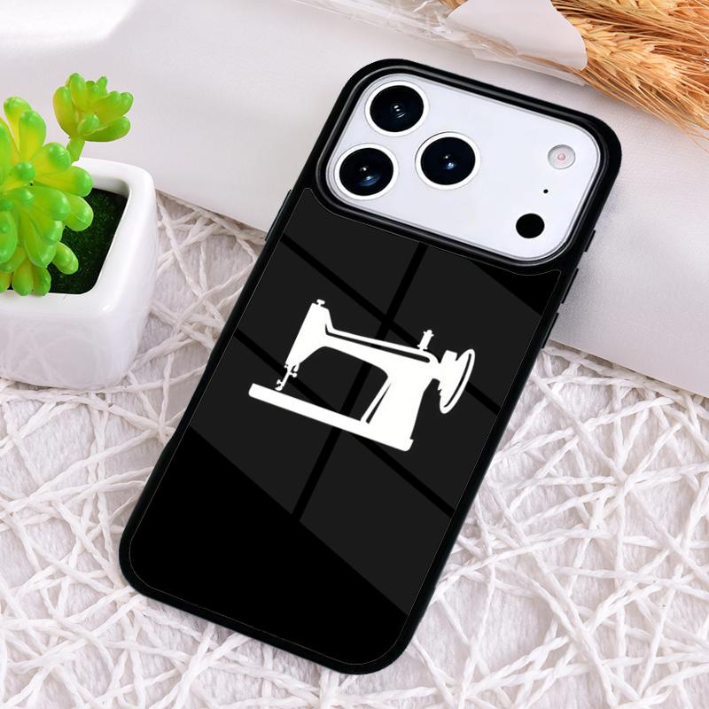 Eat Sleep Sew Repeat Phone Case for iPhone 17 Air 16 15 11 12 14 13 Pro Max Shockproof Cover