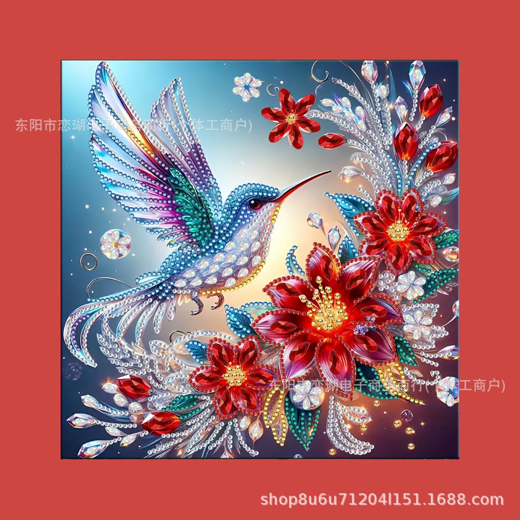 Schmetterlingsförmiges Diamantgemälde in großer Größe mit leuchtenden Diamanten, dekoratives Gemälde, Explosionsmotiv