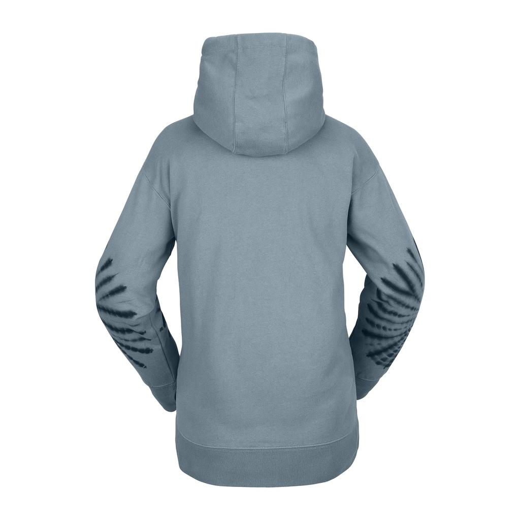 Volcom Thermal Sweatshirt COSTUS with Thumbhole XS Women's (H4152305 / P/O FLEECE) Sleeves, Snowboard, GAH_Green Ash,