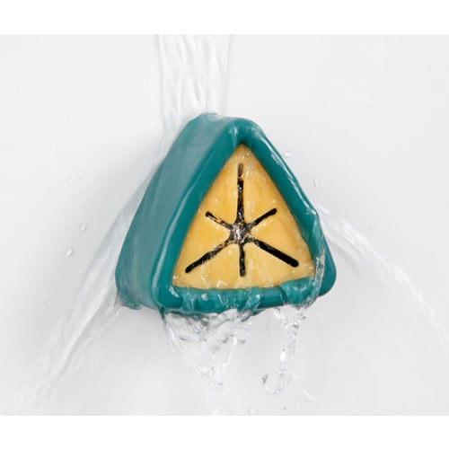 Audio Fan Towel Rack, Kitchen Storage, Double-Sided Adhesive, Push-to-Attach, Easy-to-Use, for Bathrooms, Kitchens, and More. Available in Blue, Pink,