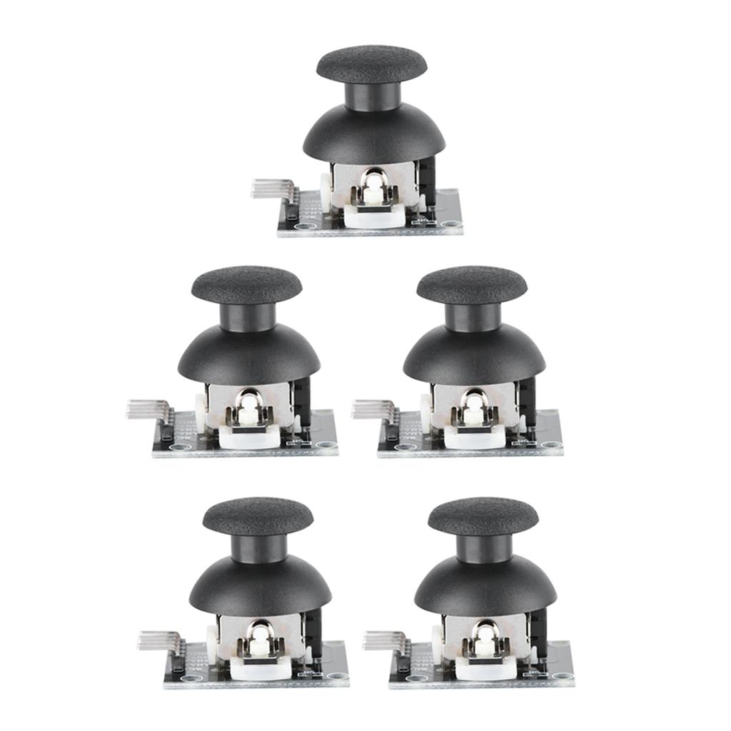 5Pcs Dual Axis Joystick Module for PS2 Game Controller Gamepad Control Lever Sensor for Arduino