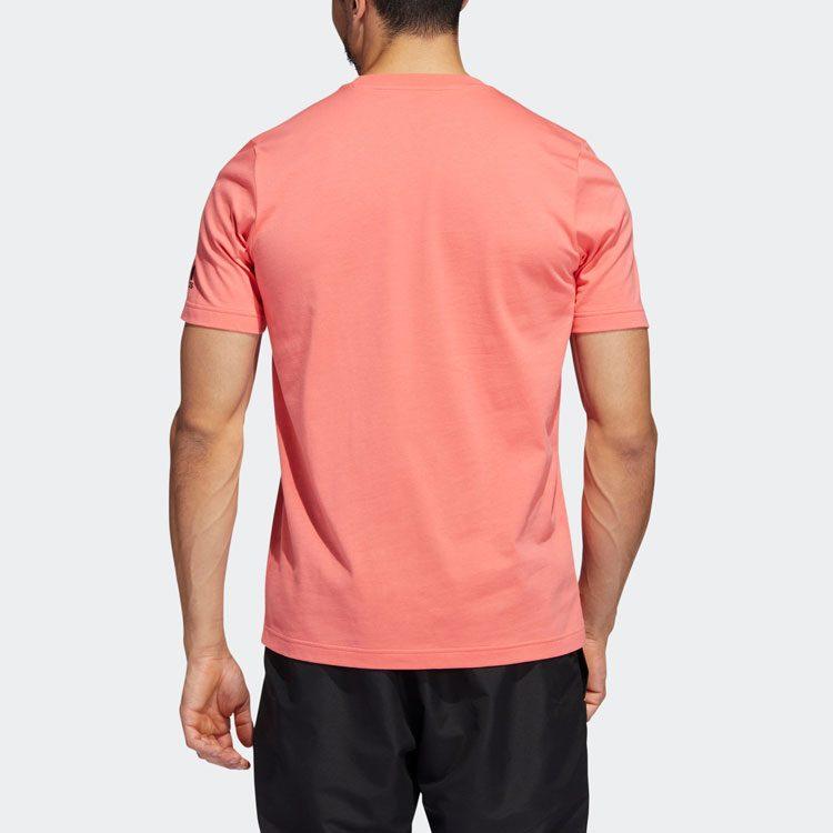 adidas Set In Sleeve T Shirt Men's Pink HS4323