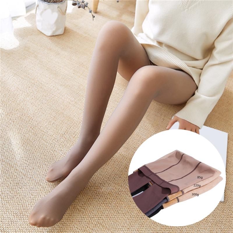 Spring Autumn Winter Warm Pantyhose Women Super Elastic Black Slim Pantyhose For Women Casual Fashion Plus Velvet Thick Tights