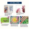 DIY Diamantmalerei Perlen Aufbewahrungsbox Große Kapazität Diamanten Plateau Aufbewahrungskoffer Perlenflaschen Aufbewahrung Handtasche Perlen Organizer
