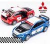 Modellino Auto Metallo Lega 1/32 Mitsubishi Lancer Evolution GT3 Diecasts Giocattoli Veicoli Modello Suono Luci Giocattoli Auto per Regali Bambini