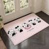 Kawaii Cartoon Bear Bunny Cat Rectangle Carpet Cute Maid Animal Kids Room Home Decor Mat Non Slip Floor Rug Entryway Doormat