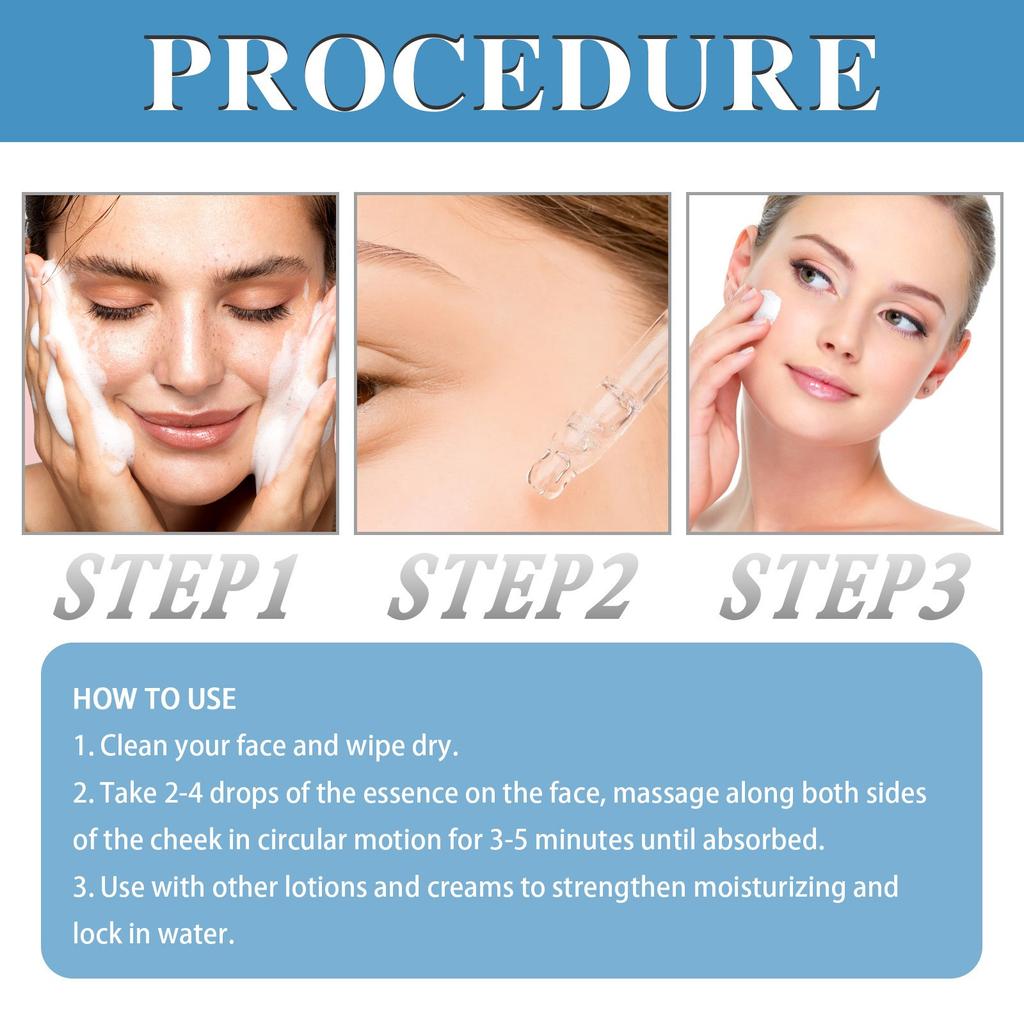 Niacinamide Serum Reduce Fine Lines, Nourishing And Moisturizing Care. Dull Skin, Whitening Aging Serum, Moisturizing And Wrinkle Serum,30ML/1.8 Floz