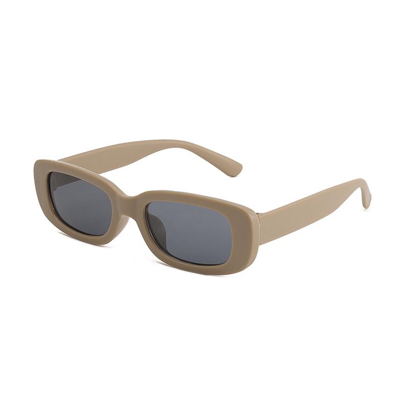 European & American Retro Square Frame Children's UV Protection Sunglasses