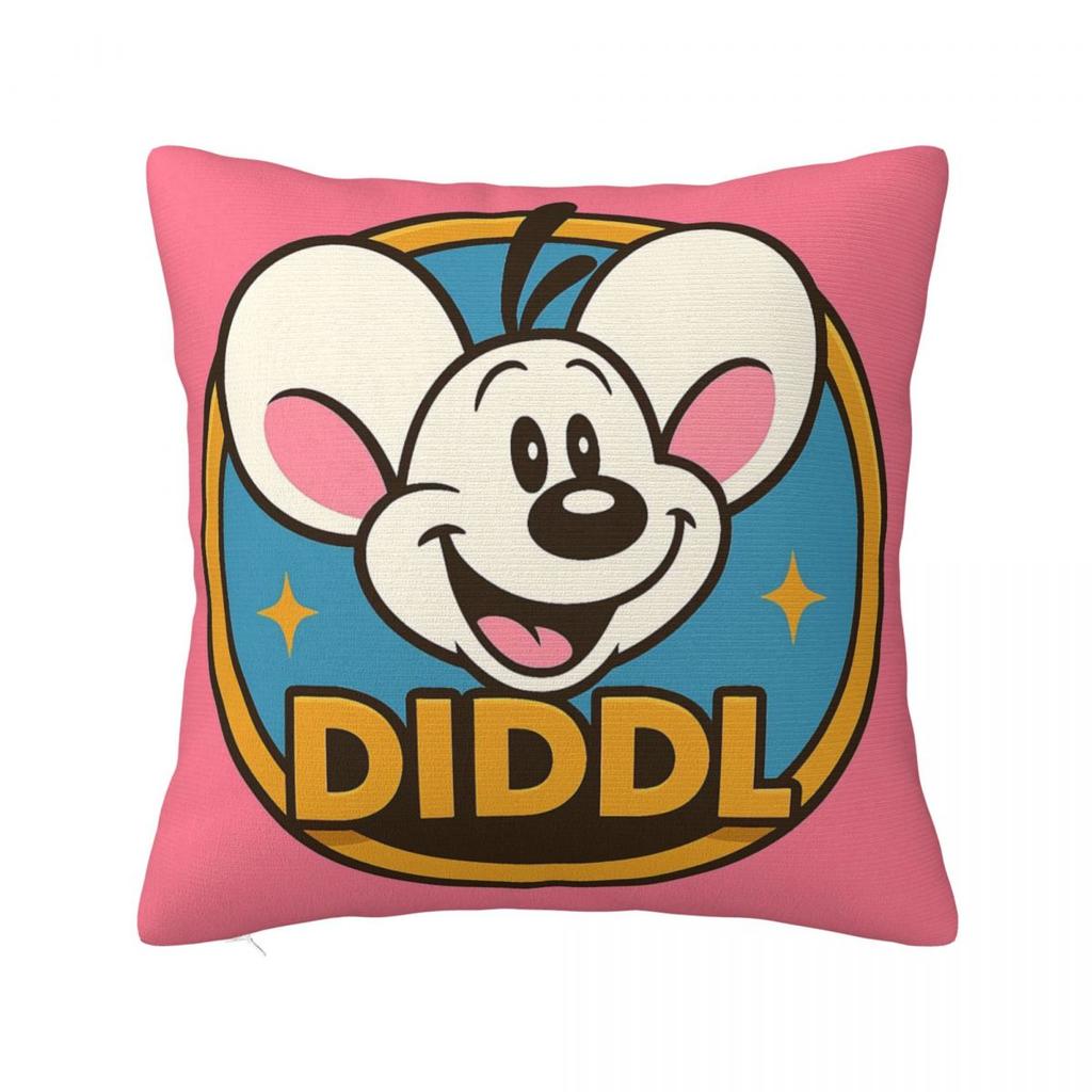 Diddl Cute Cartoon Pillow Case Cushion Cover Soft Custom DIY Pillow Cover Morden Pillowcases For Sofa Home Decorative