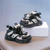 Girls Korean Style Sports Shoes Leather Waterproof Dad Shoes Children's Casual Running Shoes
