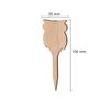 Plant Labels Wooden Plant Sign Tags Multi-Type Bamboo Garden Markers Bonsai Seed Potted Flower Vegetable Succulent Tool 5/50Pcs