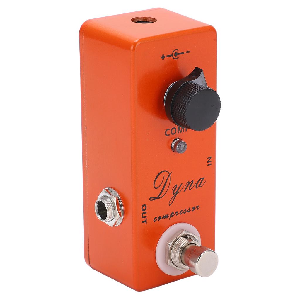 Guitar Effect Pedal Compressor MXR True Bypass Portable Adjustable Instrument Accessory
