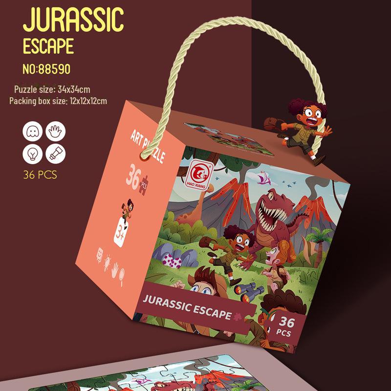 New Halloween and Christmas Children's Puzzle Educational Toys - Perfect for Baby Gifts, Birthday Presents, and Kindergarten Souvenirs.
