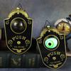 Halloween One-eyed Doorbell Decoration Electric Light-emitting and Sound-emitting Eyeball Doorbell Secret Room Prank Prop