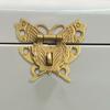 For Collectibles Antique Bronze Lock For Collectors Versatile Compatibility Collectible Item Decorative Butterfly Shape