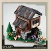 943PCS Mini Medieval House MOC Custom Building Blocks Model DIY Creative Architecture Assembly Toy Collection Display Gift