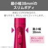 Tescom Curling Dryer, Negative Ion, Lightweight, 22mm, Catch Cushion Brush, Pink, TC200B-P