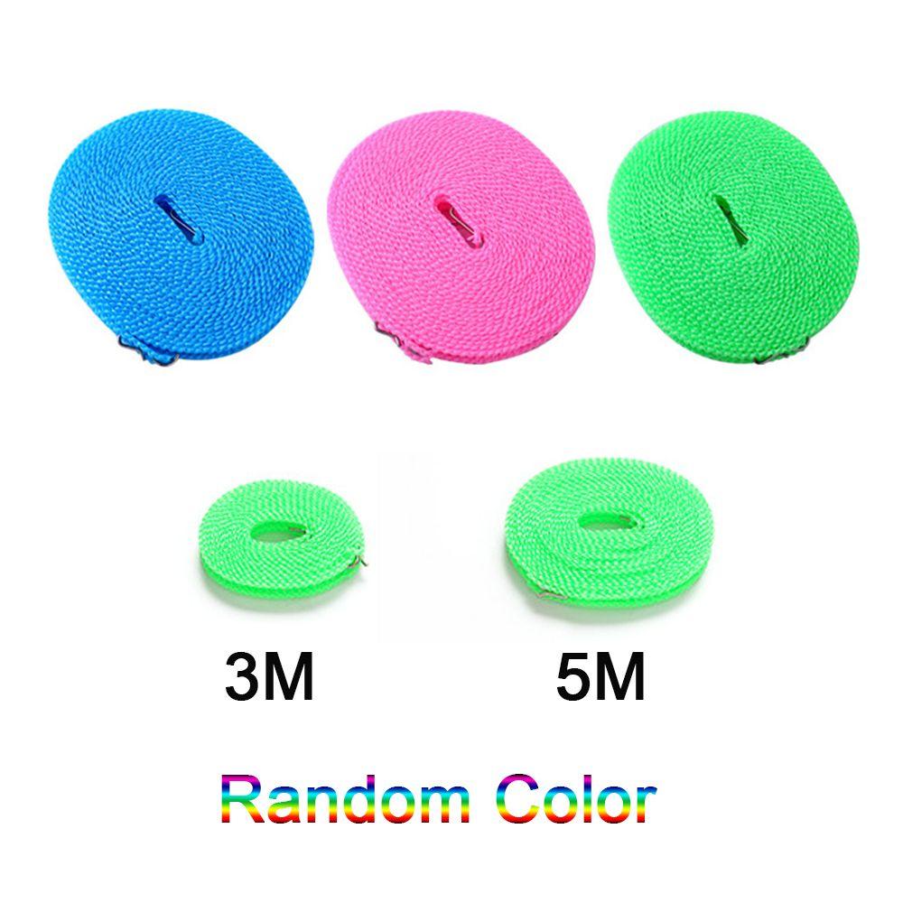 Travel Laundry Washing Rope 3m/5m Clothesline Nylon