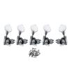 Bass Tuning Peg Electric Bass Opened Machine Head Knobs Bass String Turner for 4 String Jazz-Bass Guitar Bass Right/Left
