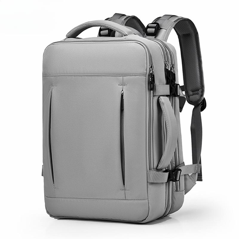Men's Large Capacity Backpack Fashionable Travel Women's Backpack Trendy High-end Lightweight Schoolbag Waterproof Computer Bag