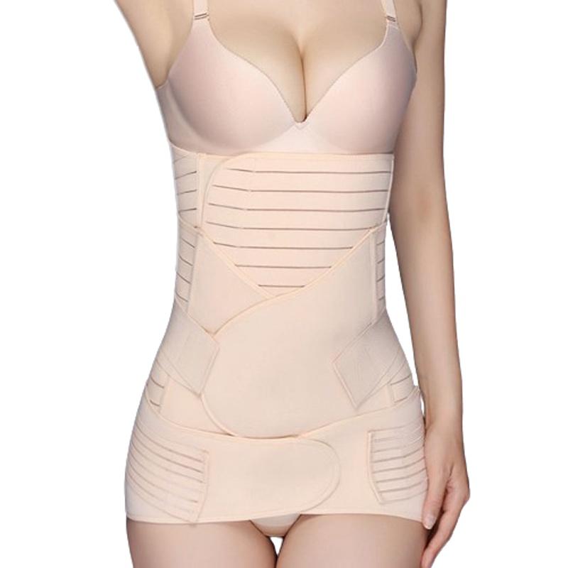 Brand Name Product Name Postpartum Abdominal Binder Three-piece Set For Maternity Women Suitable For Natural And C-section Delivery