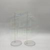 30cm Transparent Doll Display Stand - Plastic Waist Support Toy Accessory