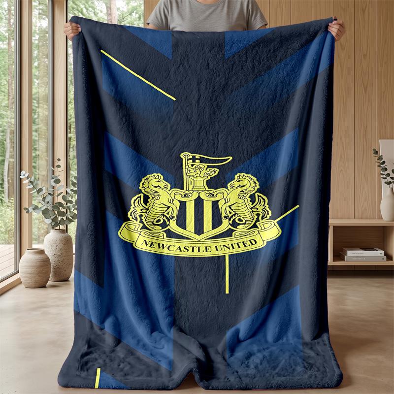 Newcastle United Theme blanket Soft Flannel Fleece Blanket Warm Lightweight Throw Blanket for Home Sofa Bed