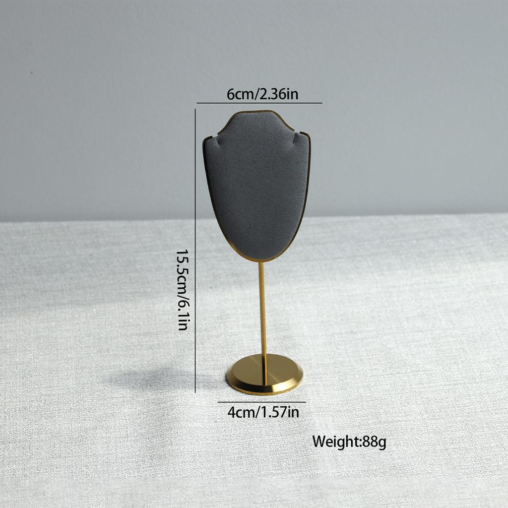 Mini Necklace Display Stand Jewellry Display Rack Exhibition Shelf Pendant Storage Props Jewelry Photography Props