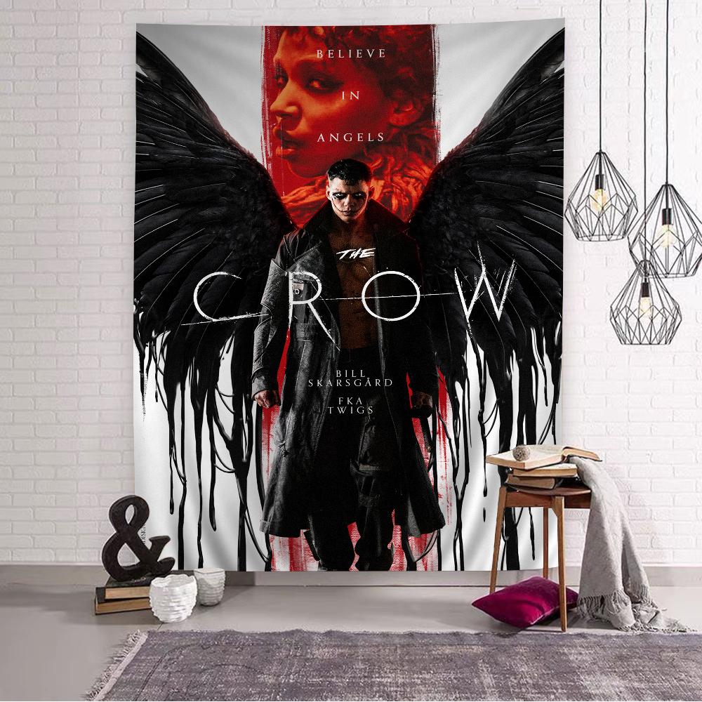 

Classic Movie TThe Crow Big Microfiber Beach Towels Quick Dry Towel Sand Beach Towels Pool Towel for Travel Swim Pool Yoga 74x94cm(29x37in)