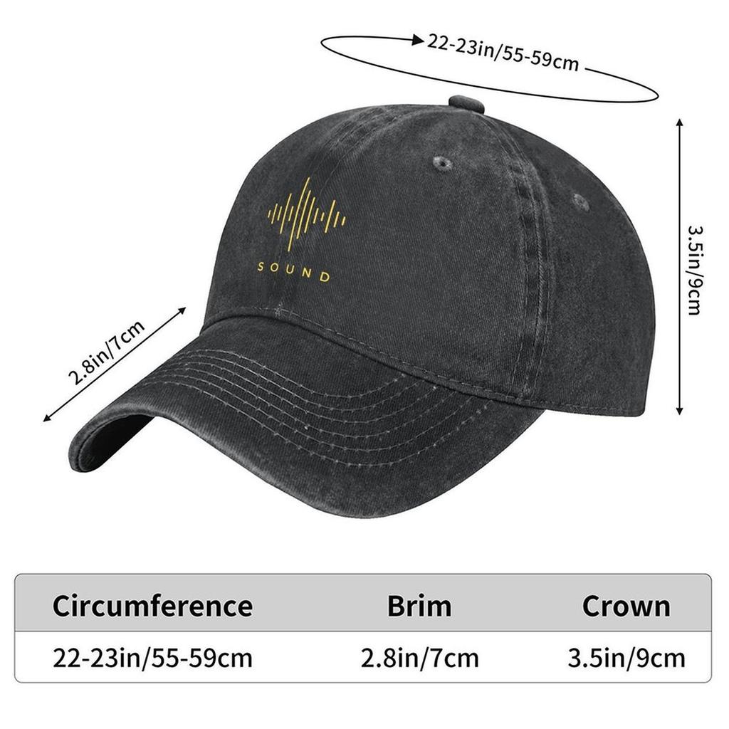 2026 Music Sound Cool Baseball Cap Golf Hat Beach Outing Dad Hat Designer Hat Golf Women Men's