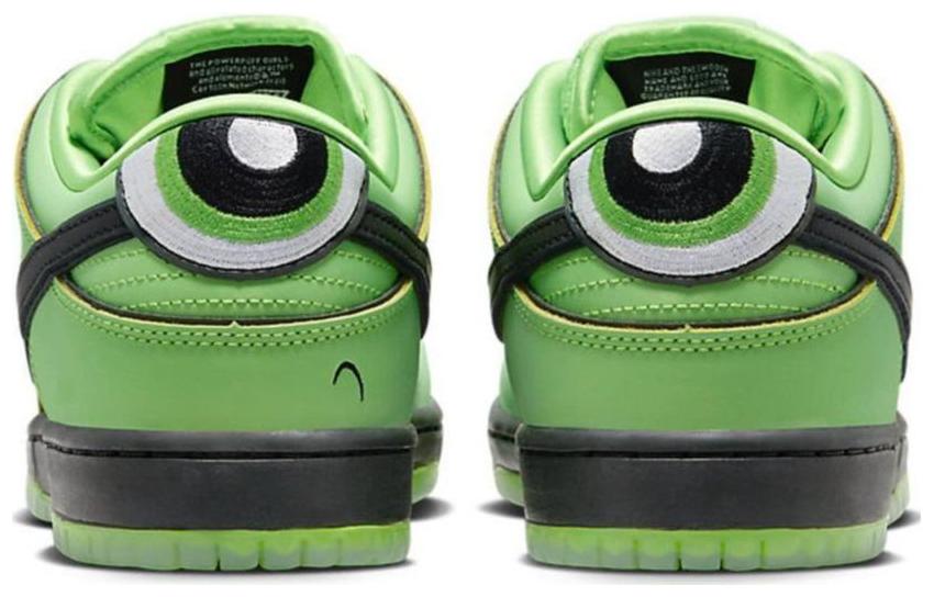 The Powerpuff Girls X Nike SB Dunk Low 'Buttercup' FZ8319-300