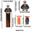 Decoracion De Patio Dia De Los Muertos Skeleton Party Decor With Tassel Hanging Ornament For Home And Garden