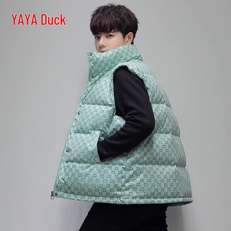 YaYa Women's Lightweight Stand Collar Duck Down Vest
