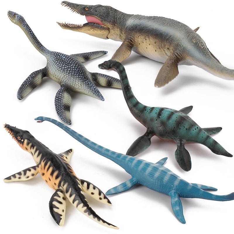 Antike prähistorische wilde Kronosaurus Plesiosaurier Jura-Dinosaurier Meeresleben Tiere Modell Actionfiguren Sammlung Kinderspielzeug