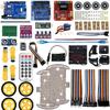 4WD Electronic Smart Car Kit for Arduino R3 Board with Speed Encoder And Battery Box DIY Robot Chassis Kit