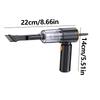 Car Cleaning Vacuum Cleaner Portable Dust Cleaner Cordless Cleaning Vacuum Handheld Detailing Duster For Closet Bed Auto