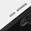 Für Samsung Galaxy S24 Plus Hülle Magsafe Schlank Öko-Leder Magnetisch Karbonfaser Hülle Abdeckung Metall Linse Falltest S24 Ultra
