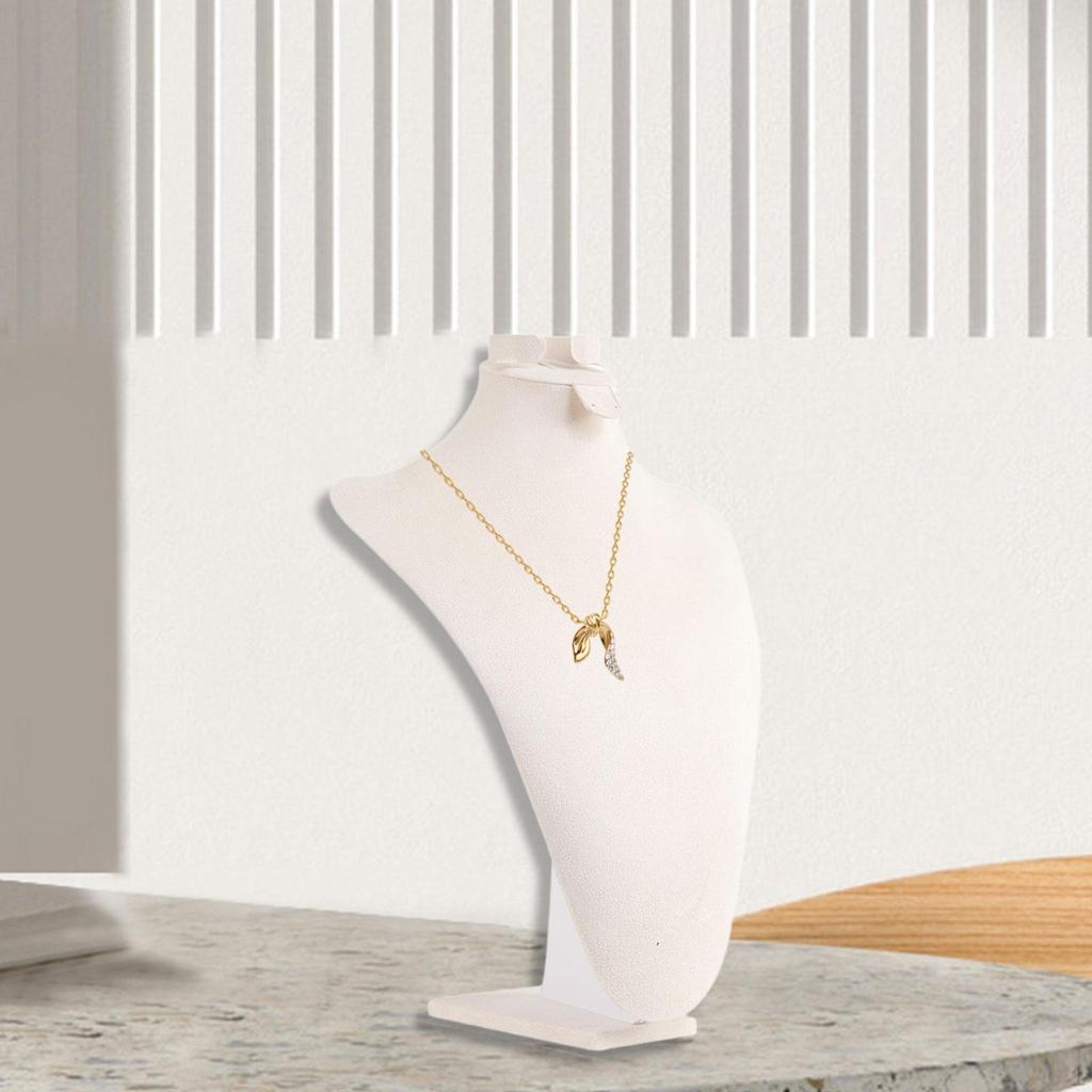 Schmuckständer Halter Dekoration Stilvoller Halsketten Büsten Organizer für Arbeitsplatte Schminktisch