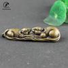 Copper Wealth Rats Figurines Feng Shui Ornament Retro Brass Animal Mouse Keychain Pendant Home Decor Office Desk Decoration