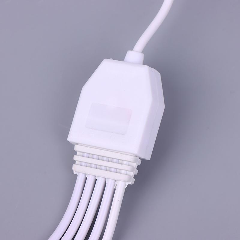 3 USB Klip s vypínačem Nabíječka Nabíječka mobilního telefonu USB rozhraní Univerzální baterie Nabíječka mobilního telefonu