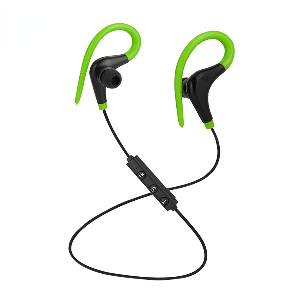 

Беспроводная Bluetooth-совместимая спортивная гарнитура, стереофонические музыкальные наушники для бега, универсальные мини-подвесные наушники-крючки, наушники HIFI зелёный