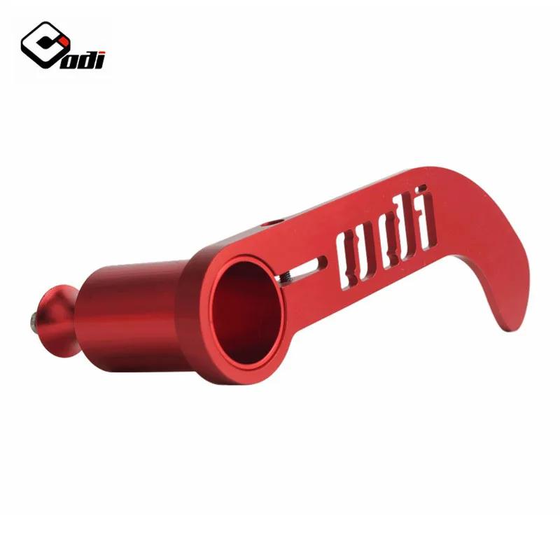 ODI Bicycle Rear Derailleur Protector Bike Transmission Protection Bracket Aluminium Alloy Ultralight Quick Release Gear Guard красный