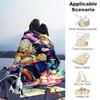 1pc Blanket JoJo's Bizarre Adventure3 Print Design, Lightweight Blanket for Sofa, Bed- Soft &Warm, Gift for All Seasons like Christmas, Halloween