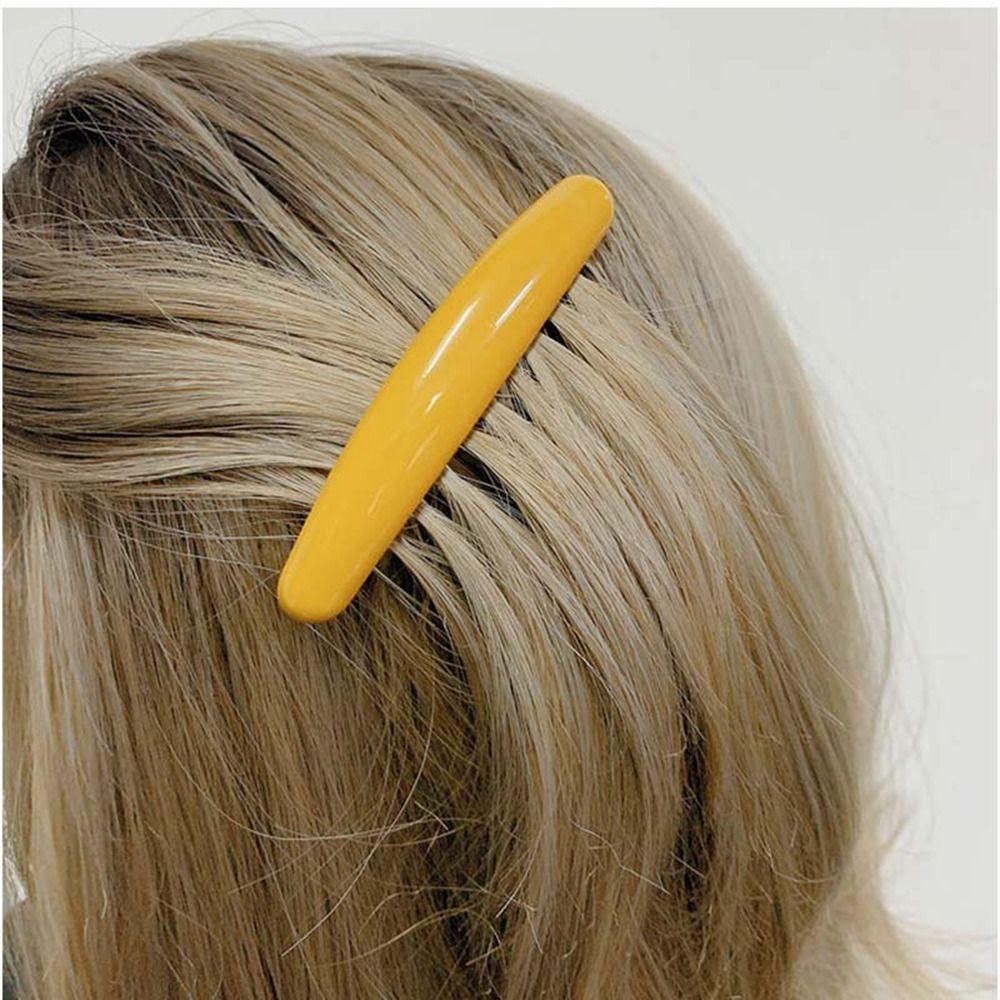 Candy Color Hair Clip Hair Comb Clip Side Clip Broken Hair Clip Sweet Hair Comb Hairpin  Student