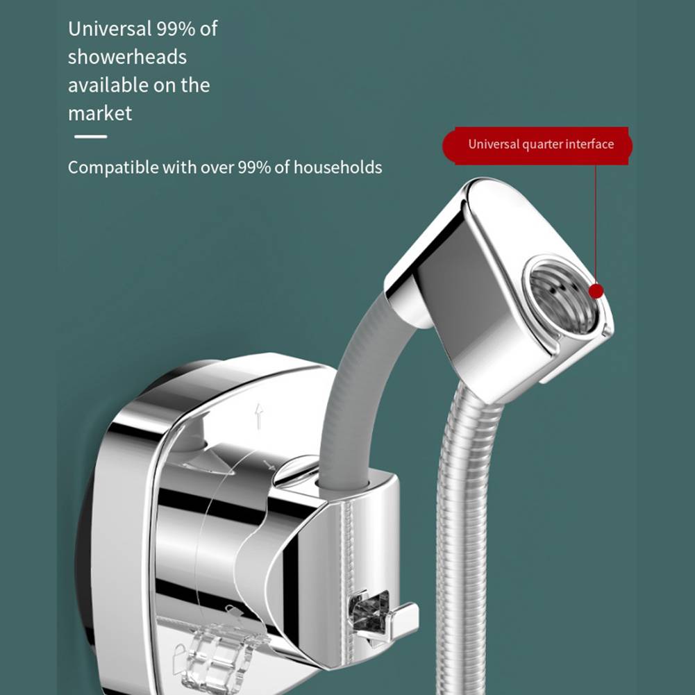 Non-Punching Shower Stand Suction Cup Shower Holder