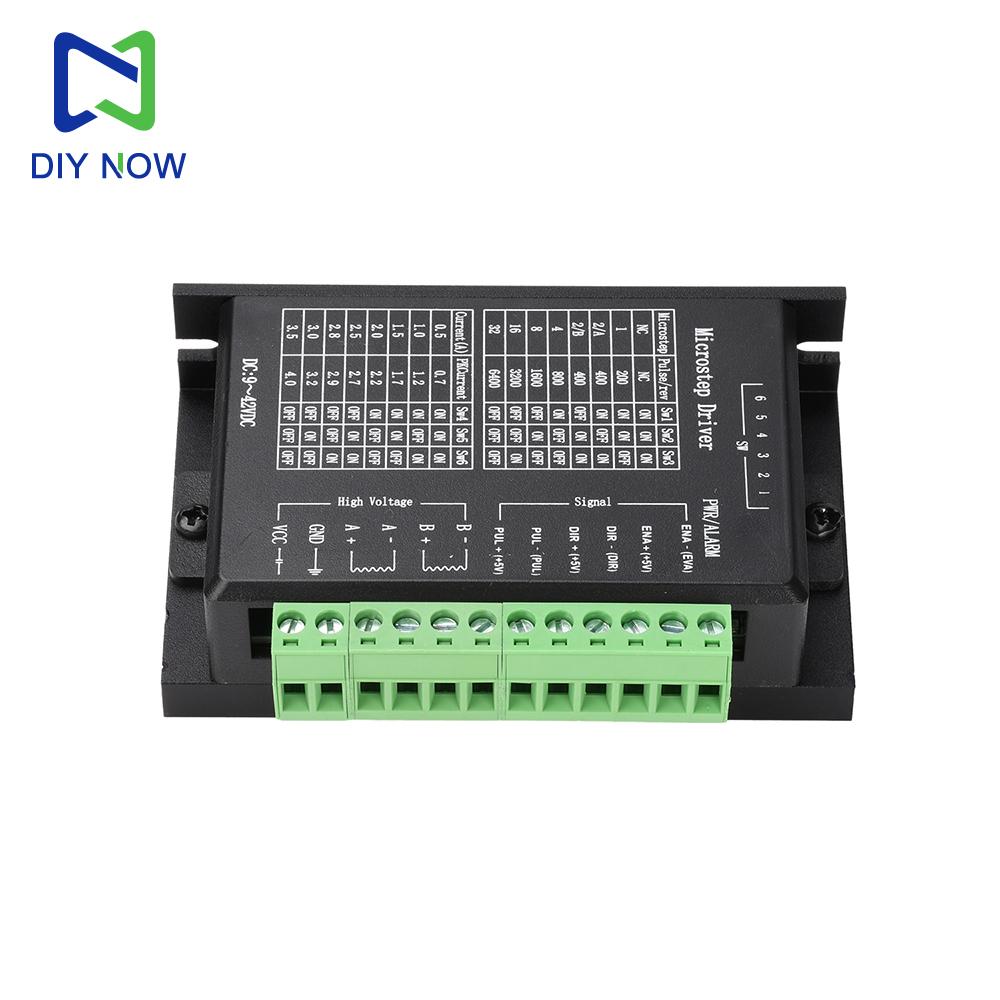 TB6600 Upgraded Stepper Motor Driver 57/42 Stepper Driver Module 32 Microsteps 4.0A DC9-42V Dual Overcurrent/Overheat Protection