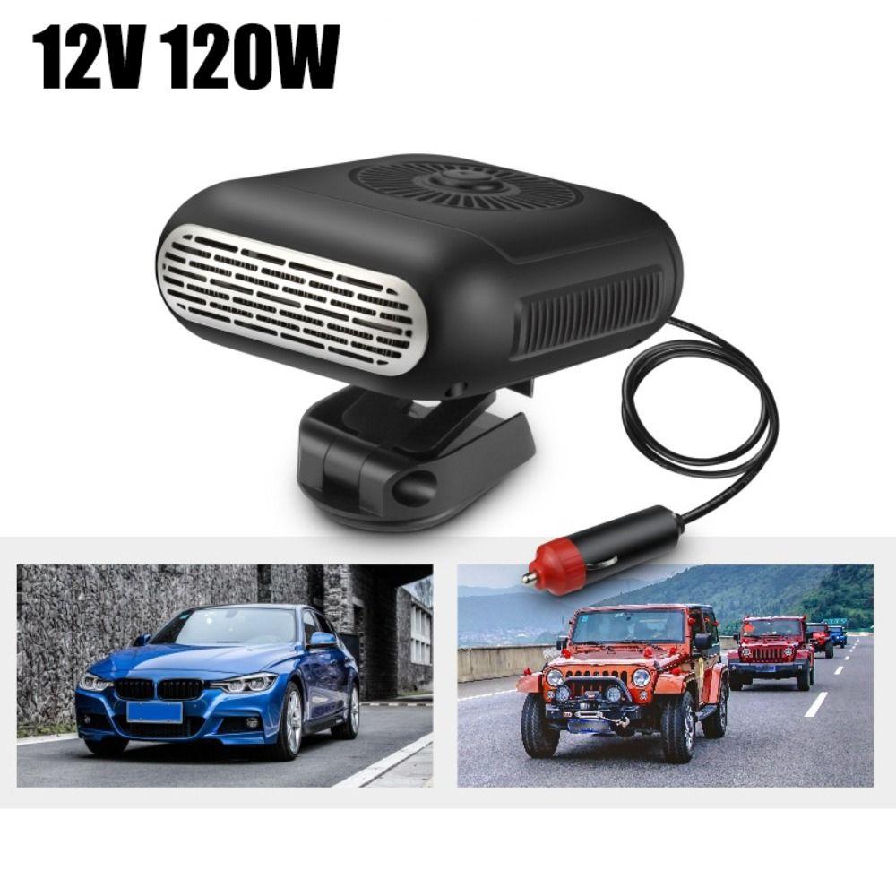 Electric Car Warm Fan 360 Degree Adjustable Windshield Demister Portable Car Heater Car Tools